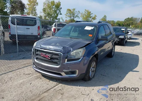 2013 GMC Acadia Sle-2 from USA, damaged, VIN 1GKKVPKD2DJ168844